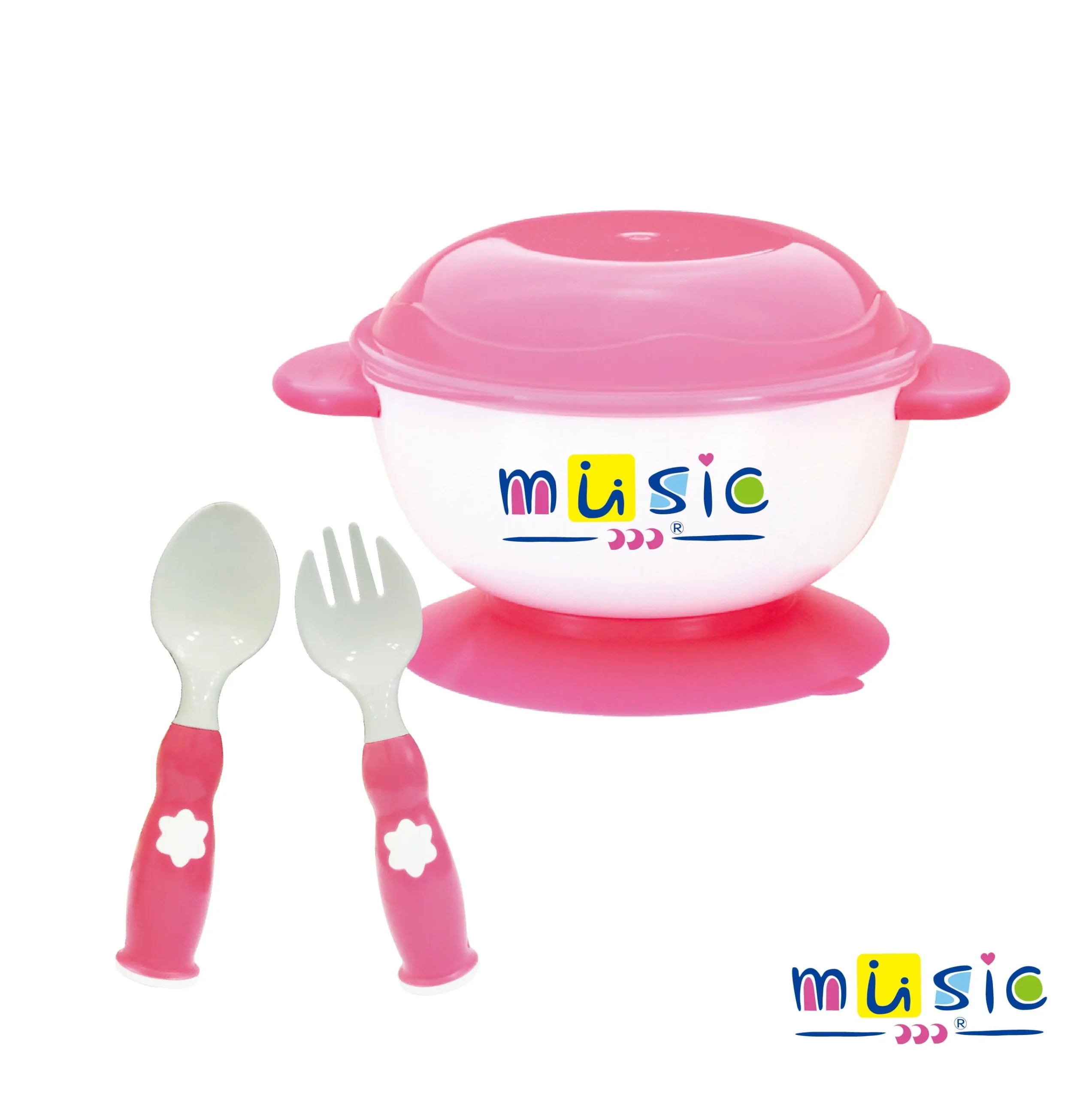 Bol d’aspiration bébé anti-dérapant – MUSIC – Image 4