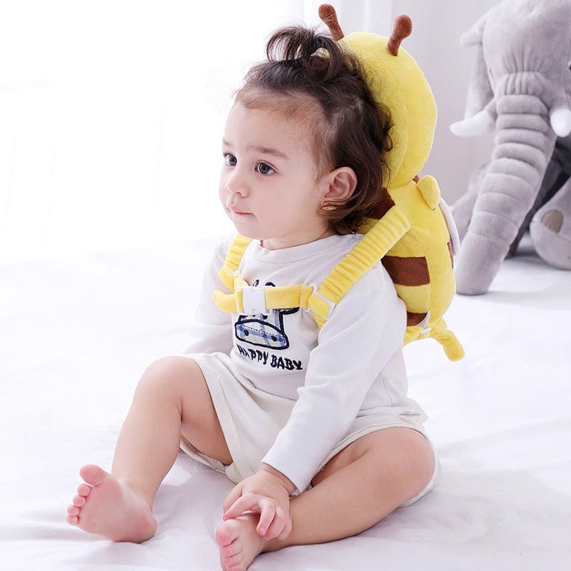 Coussin de Protection la tête et le dos du bébé jaune – Image 2