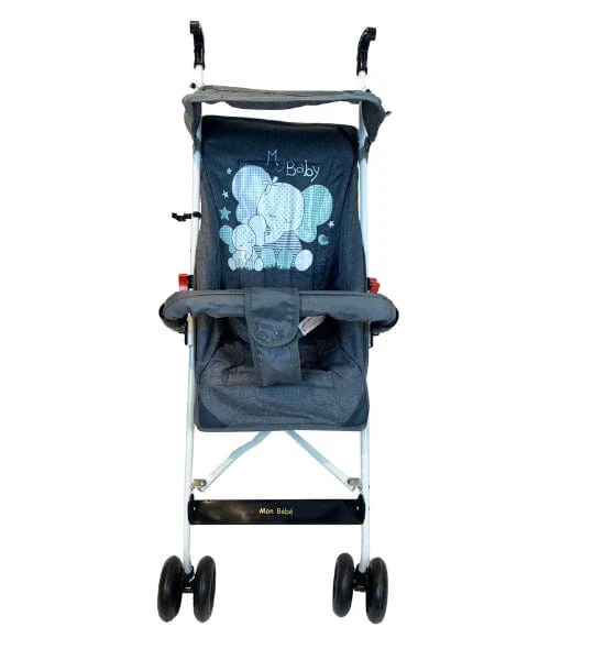 Poussette canne Mon Bébé -Gris – Image 3