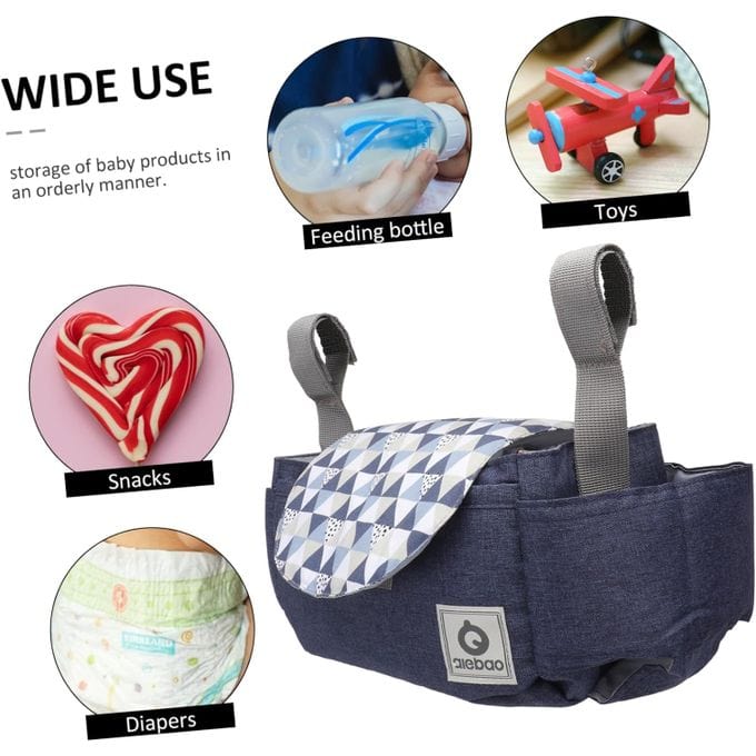 Sac Poussettes Suspendu de bébé,Sac à Langer Ultra Pratique – Image 4